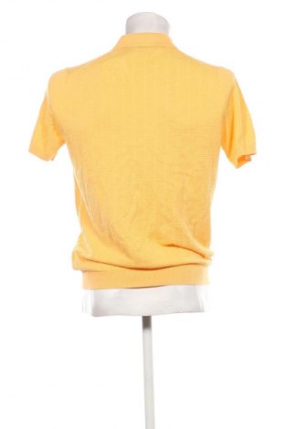 Męski T-shirt Massimo Dutti, Rozmiar M, Kolor Żółty, Cena 157,99 zł