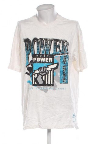 Herren T-Shirt Mitchell & Ness, Größe XXL, Farbe Ecru, Preis € 18,99