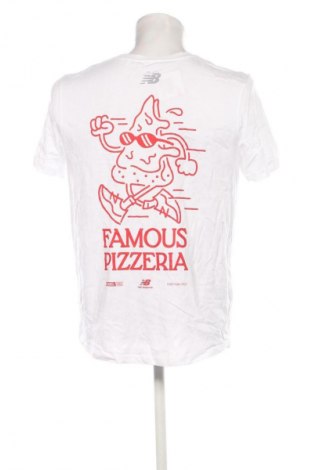 Męski T-shirt New Balance, Rozmiar M, Kolor Biały, Cena 88,99 zł