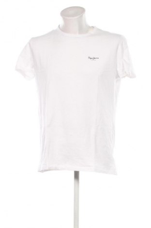 Herren T-Shirt Pepe Jeans, Größe XXL, Farbe Weiß, Preis € 14,24