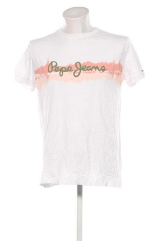 Tricou de bărbați Pepe Jeans, Mărime XL, Culoare Alb, Preț 91,99 Lei