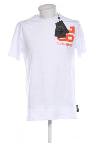 Herren T-Shirt Plein Sport, Größe M, Farbe Weiß, Preis € 71,99