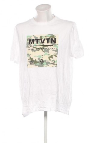 Męski T-shirt Primark, Rozmiar XXL, Kolor Biały, Cena 62,99 zł
