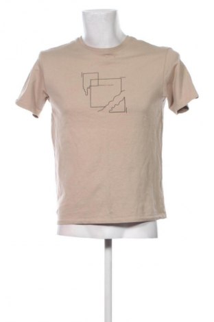 Męski T-shirt Reserved, Rozmiar S, Kolor Beżowy, Cena 43,68 zł