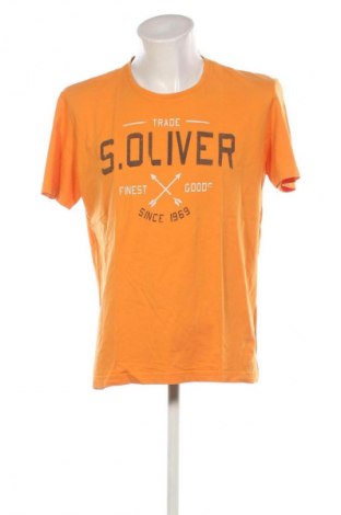 Herren T-Shirt S.Oliver, Größe XL, Farbe Orange, Preis € 8,00