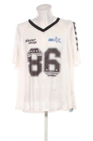 Herren T-Shirt SHEIN, Größe XXL, Farbe Weiß, Preis 13,99 €