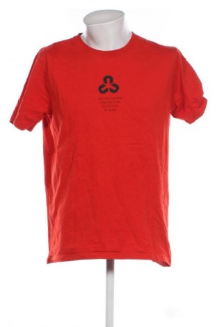 Męski T-shirt STANLEY/STELLA, Rozmiar L, Kolor Czerwony, Cena 44,94 zł