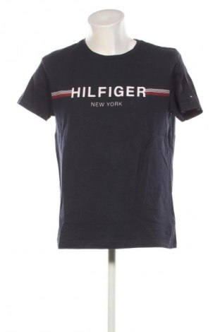 Мъжка тениска Tommy Hilfiger, Размер L, Цвят Син, Цена 77,99 лв.