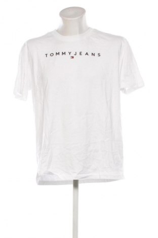 Herren T-Shirt Tommy Jeans, Größe M, Farbe Weiß, Preis € 53,99