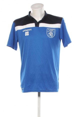 Męski T-shirt Uhlsport, Rozmiar XL, Kolor Niebieski, Cena 65,99 zł