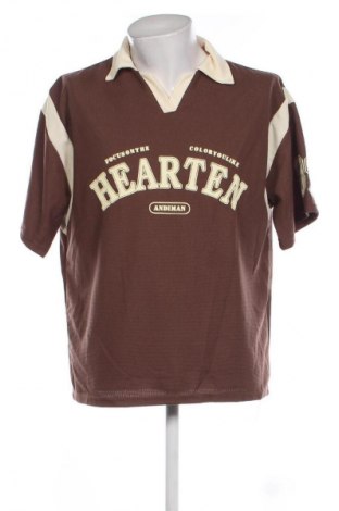 Herren T-Shirt Unbranded, Größe M, Farbe Braun, Preis € 5,99