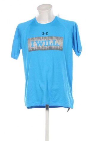 Męski T-shirt Under Armour, Rozmiar M, Kolor Niebieski, Cena 88,99 zł