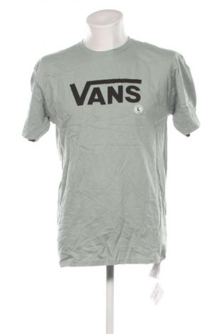 Ανδρικό t-shirt Vans, Μέγεθος L, Χρώμα Πράσινο, Τιμή 28,99 €