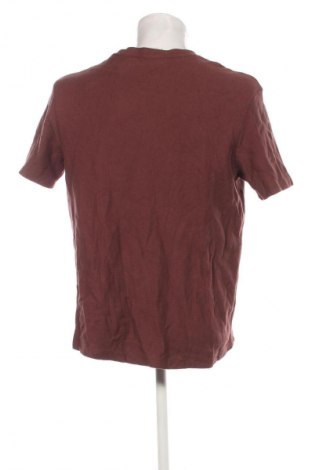 Męski T-shirt Zara, Rozmiar L, Kolor Brązowy, Cena 52,99 zł