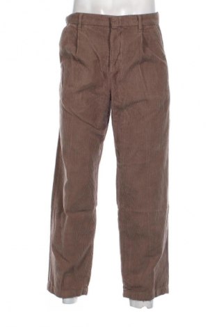 Pantaloni raiați de bărbați Selected Homme, Mărime M, Culoare Maro, Preț 367,99 Lei