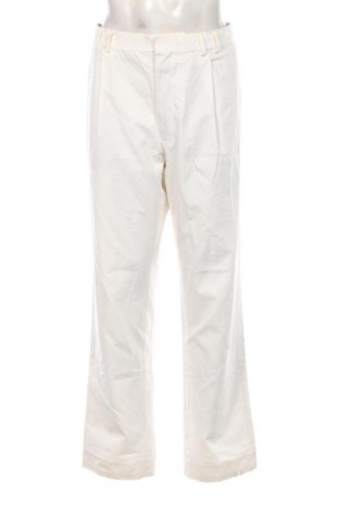 Herrenhose Tessuti di Sondrio, Größe L, Farbe Weiß, Preis € 24,55