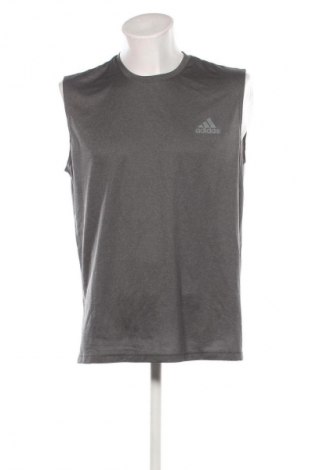 Herren Tanktop Adidas, Größe XL, Farbe Grau, Preis 18,99 €