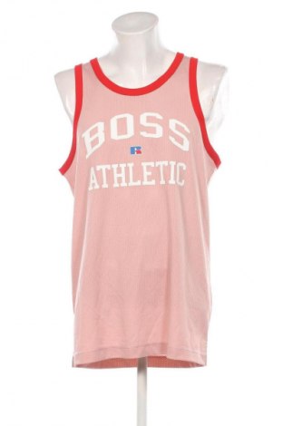 Ανδρικό αμάνικο  BOSS x Russell Athletic, Μέγεθος L, Χρώμα Ρόζ , Τιμή 30,99 €