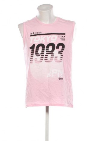 Herren Tanktop Infinity, Größe L, Farbe Rosa, Preis € 10,99