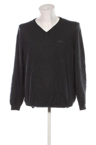 Męski sweter Boss Orange, Rozmiar 3XL, Kolor Szary, Cena 452,99 zł