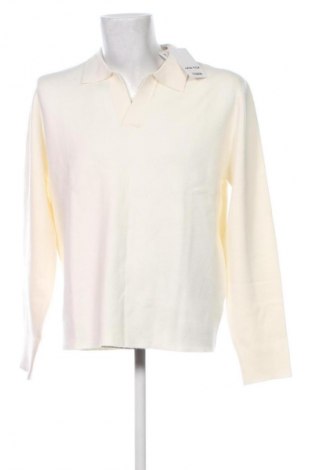 Męski sweter Dan Fox X About You, Rozmiar L, Kolor Biały, Cena 355,99 zł