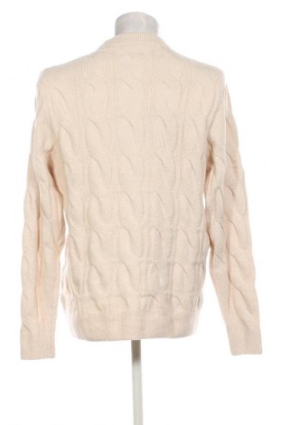 Herrenpullover Jack & Jones, Größe L, Farbe Ecru, Preis € 68,99