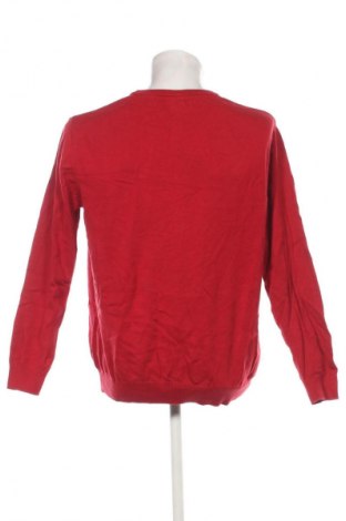 Męski sweter John Cabot, Rozmiar XL, Kolor Czerwony, Cena 114,99 zł
