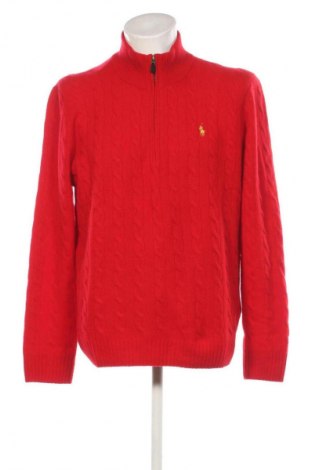 Ανδρικό πουλόβερ Polo By Ralph Lauren, Μέγεθος XL, Χρώμα Κόκκινο, Τιμή 189,99 €