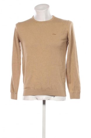 Herrenpullover S.Oliver, Größe S, Farbe Beige, Preis € 24,55