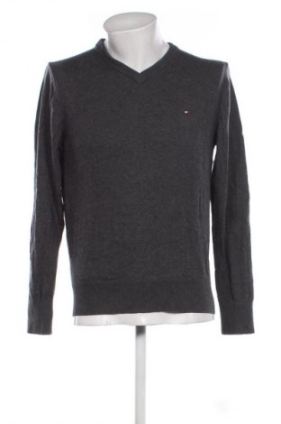 Męski sweter Tommy Hilfiger, Rozmiar L, Kolor Szary, Cena 291,99 zł