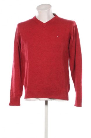 Męski sweter Tommy Hilfiger, Rozmiar S, Kolor Czerwony, Cena 291,99 zł