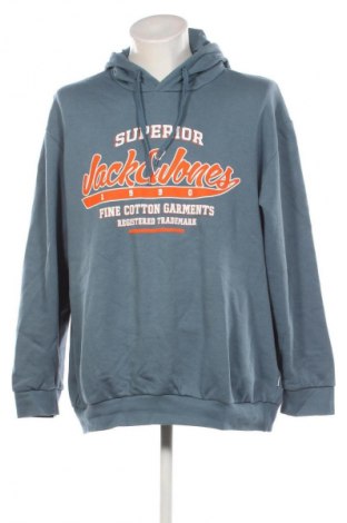Ανδρικό φούτερ Jack & Jones, Μέγεθος XXL, Χρώμα Μπλέ, Τιμή 52,99 €