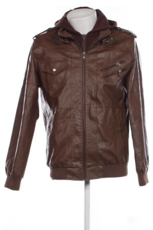 Herren Lederjacke Unbranded, Größe L, Farbe Braun, Preis € 34,99