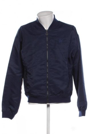 Мъжко яке SikSilk, Размер L, Цвят Син, Цена 179,99 лв.