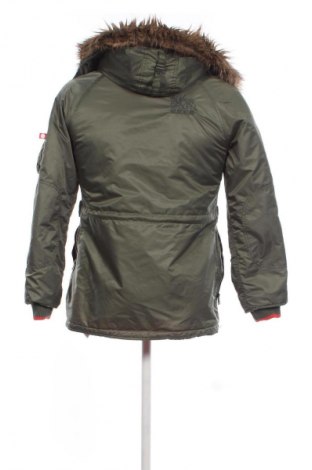 Ανδρικό μπουφάν Superdry, Μέγεθος M, Χρώμα Πράσινο, Τιμή 59,99 €