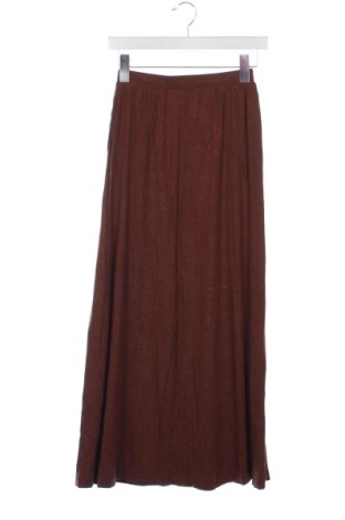 Пола H&M, Размер XS, Цвят Кафяв, Цена 23,00 лв.