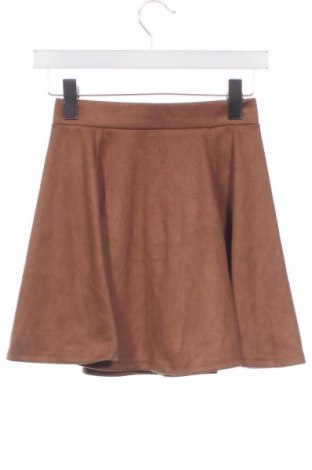 Пола H&M Divided, Размер XS, Цвят Кафяв, Цена 19,99 лв.