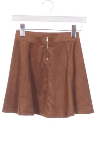 Пола H&M Divided, Размер XS, Цвят Кафяв, Цена 19,99 лв.
