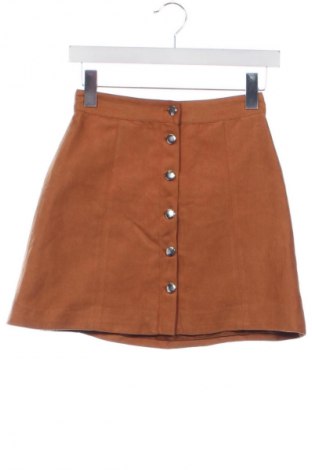 Fustă H&M Divided, Mărime XS, Culoare Portocaliu, Preț 50,00 Lei