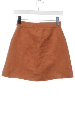 Fustă H&M Divided, Mărime XS, Culoare Portocaliu, Preț 50,00 Lei