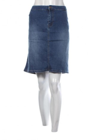 Φούστα Suzanne Grae, Μέγεθος 4XL, Χρώμα Μπλέ, Τιμή 22,99 €