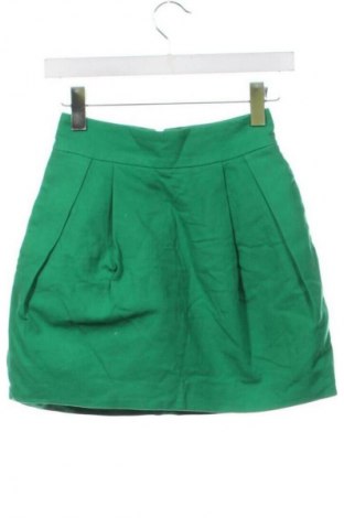 Φούστα Zara Trafaluc, Μέγεθος XS, Χρώμα Πράσινο, Τιμή 26,99 €
