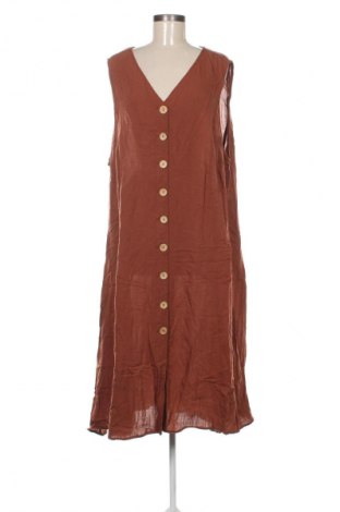 Kleid Beme, Größe 3XL, Farbe Braun, Preis 20,99 €