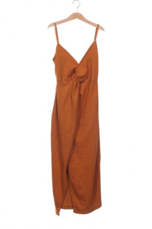 Φόρεμα Bershka, Μέγεθος XS, Χρώμα Καφέ, Τιμή 11,99 €