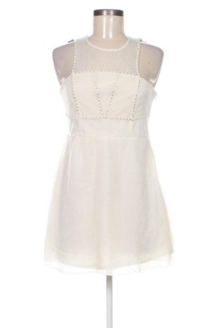 Šaty  Bershka, Velikost S, Barva Krémová, Cena  469,00 Kč