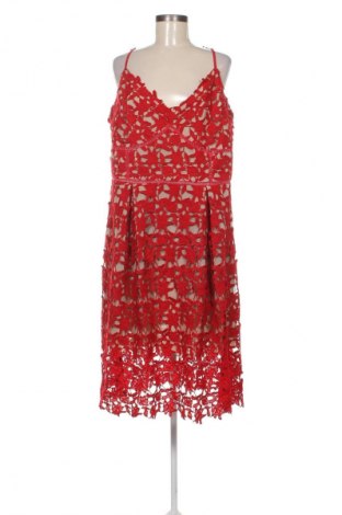 Φόρεμα City Chic, Μέγεθος XXL, Χρώμα Κόκκινο, Τιμή 18,99 €