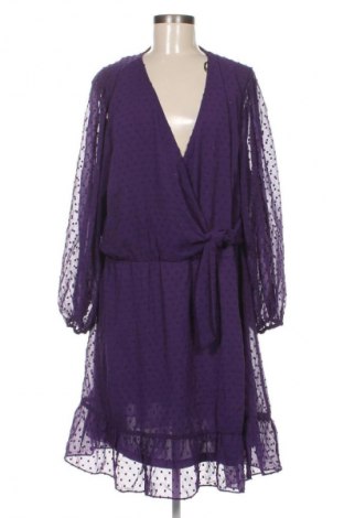 Kleid City Chic, Größe XL, Farbe Lila, Preis € 20,99