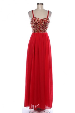 Kleid Eva & Lola, Größe S, Farbe Rot, Preis 41,53 €