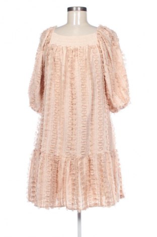 Kleid Fine Copenhagen, Größe M, Farbe Beige, Preis 66,50 €