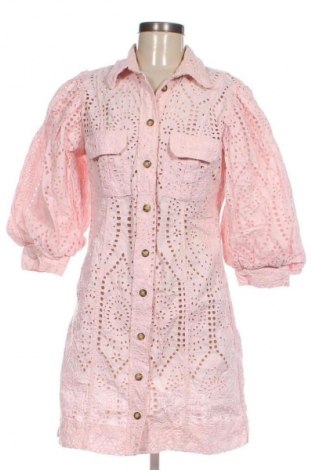 Kleid Ganni, Größe L, Farbe Rosa, Preis 59,34 €